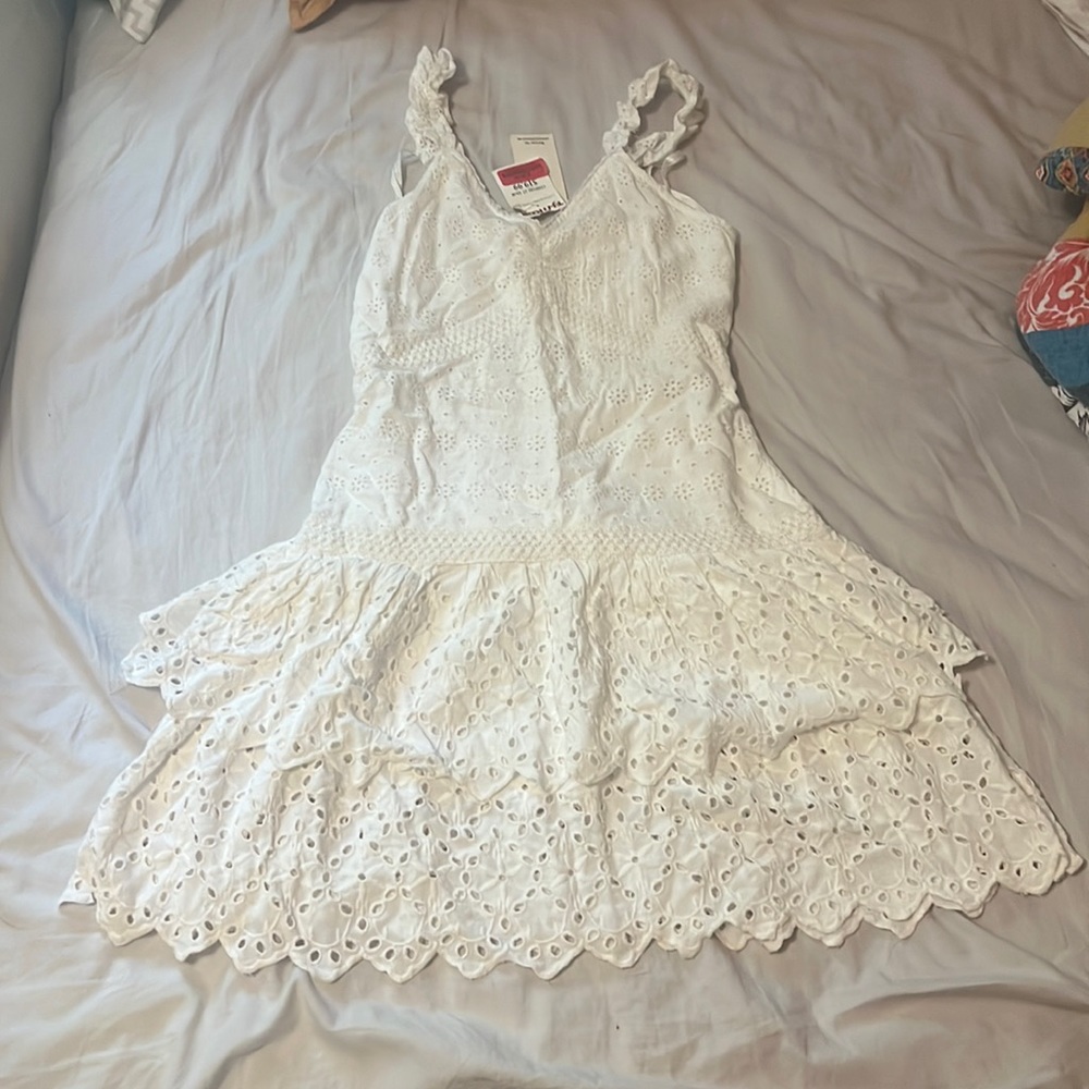 NWT Sim & Sam White Mini Dress
